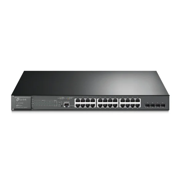 TL-SG3428MP JetStream 28-Port Gigabit L2 Managed Switch with 24-Port PoE+ TL-SG3428MP JetStream 28-Port Gigabit L2 Managed Switch with 24-Port PoE+