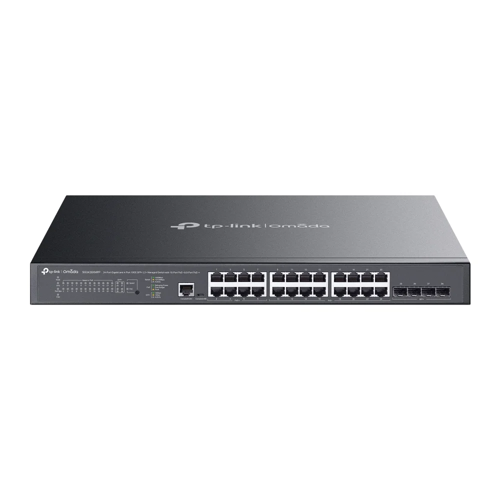 TL-SG3428XMPP 24 PORT GIGABIT 4-Port 10GE SFP+ L2 YÖNETİLEBİLİR POE SWITCH