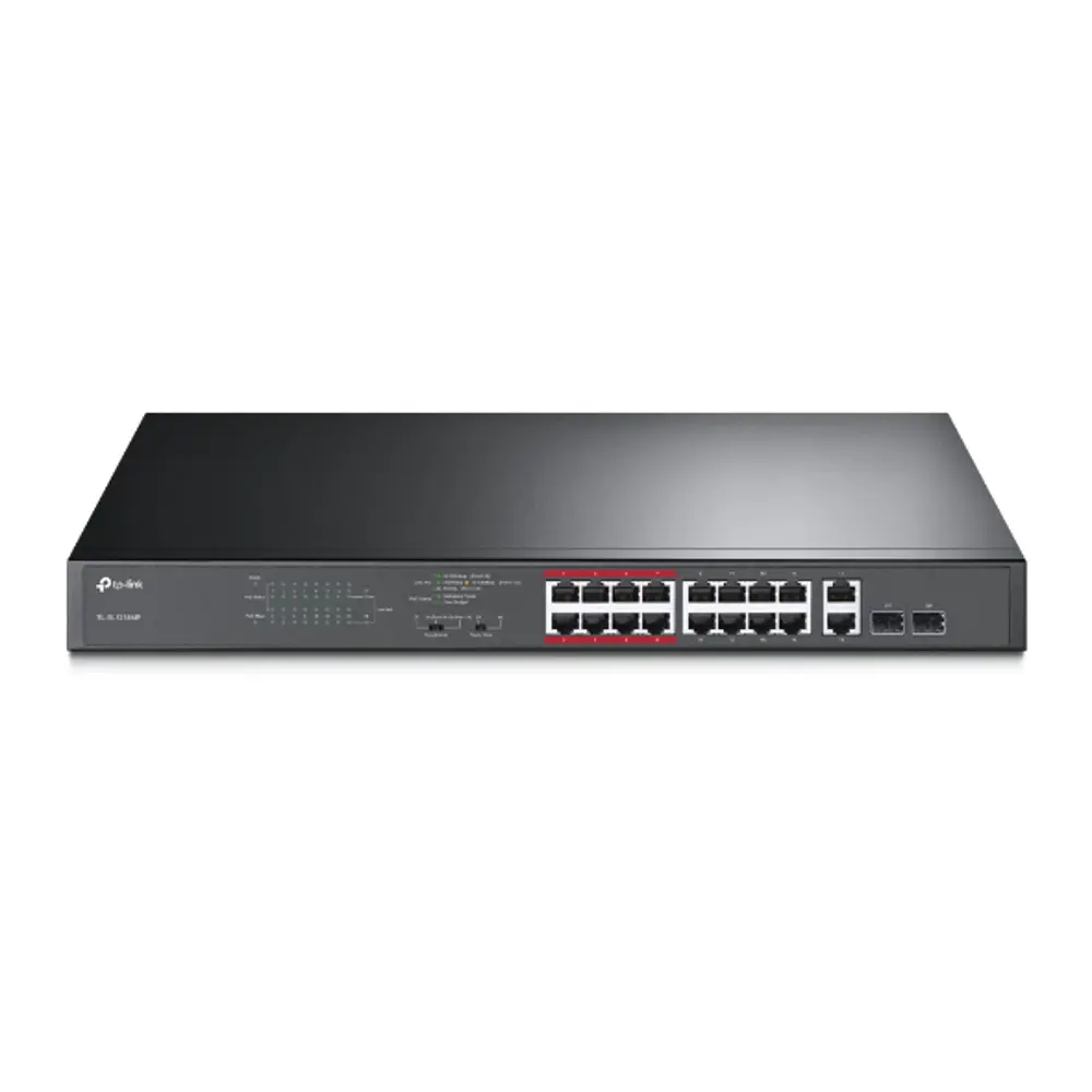 TL-SL1218MP 16PORT 10/100 YÖNETİLEMEZ POE SWITCH
