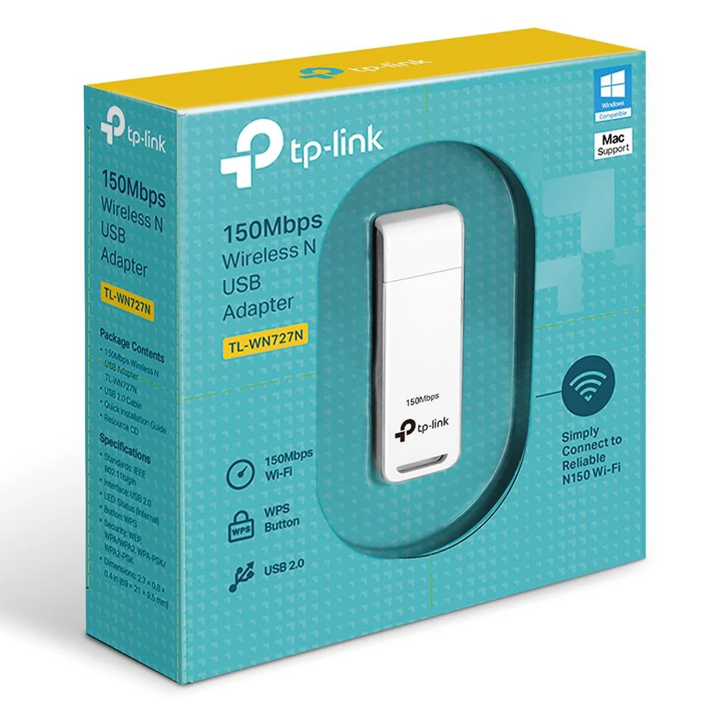 TL-WN727N 150Mbps USB WiFi Adaptör – Kablosuz Internet Bağlantısı Fiyatı, Yorumları ve Özellikleri