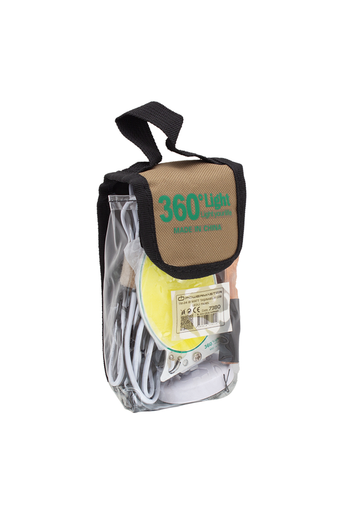 TM-24 COB LEDLİ 13 WATT AKÜ MAŞALI 4 METRE KABLOLU TAŞINABİLİR SEYYAR PANEL LAMBA (4814)
