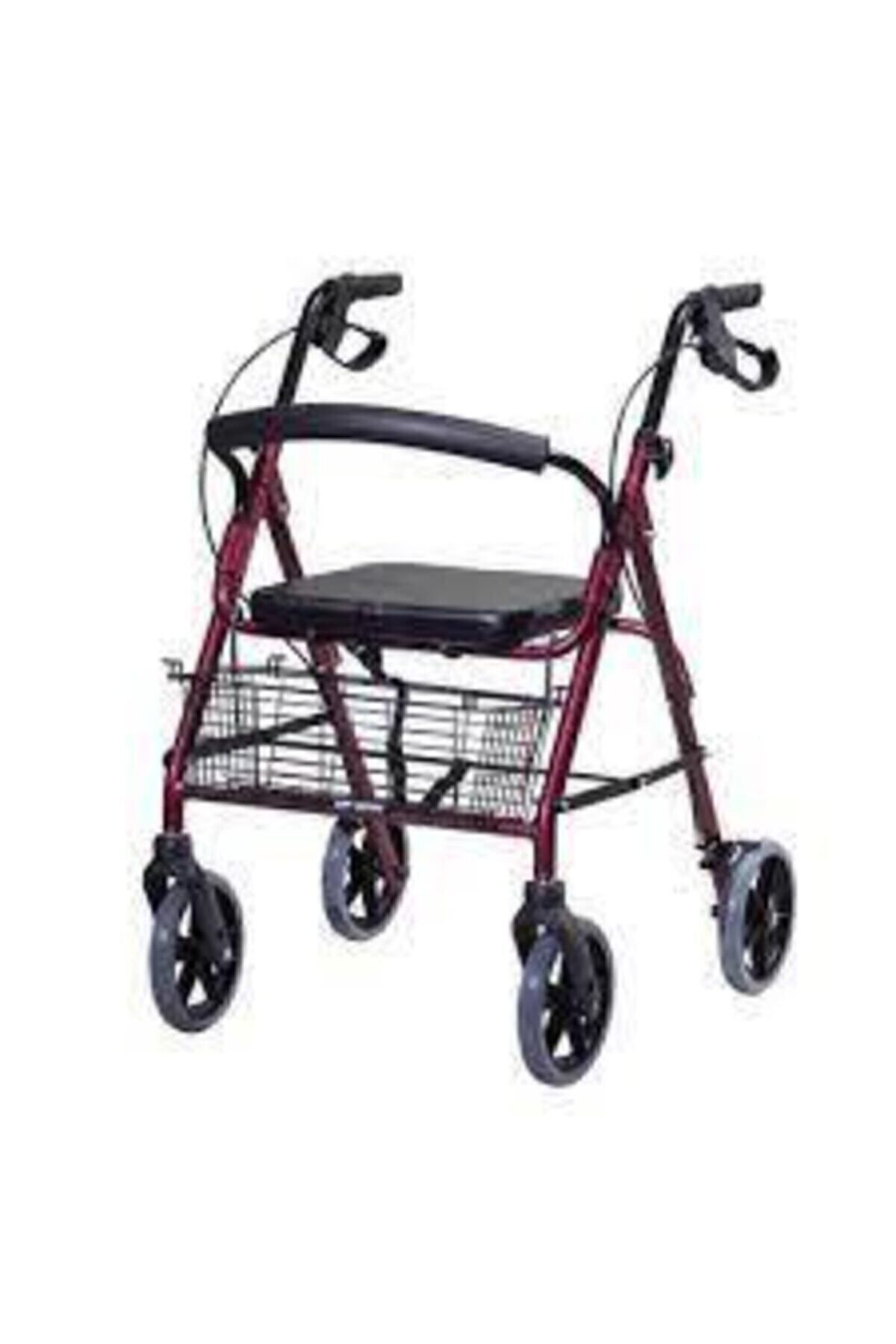 Turmed Tm-H 8026 Arkalikli Tekerlekli Yürüteç Walker