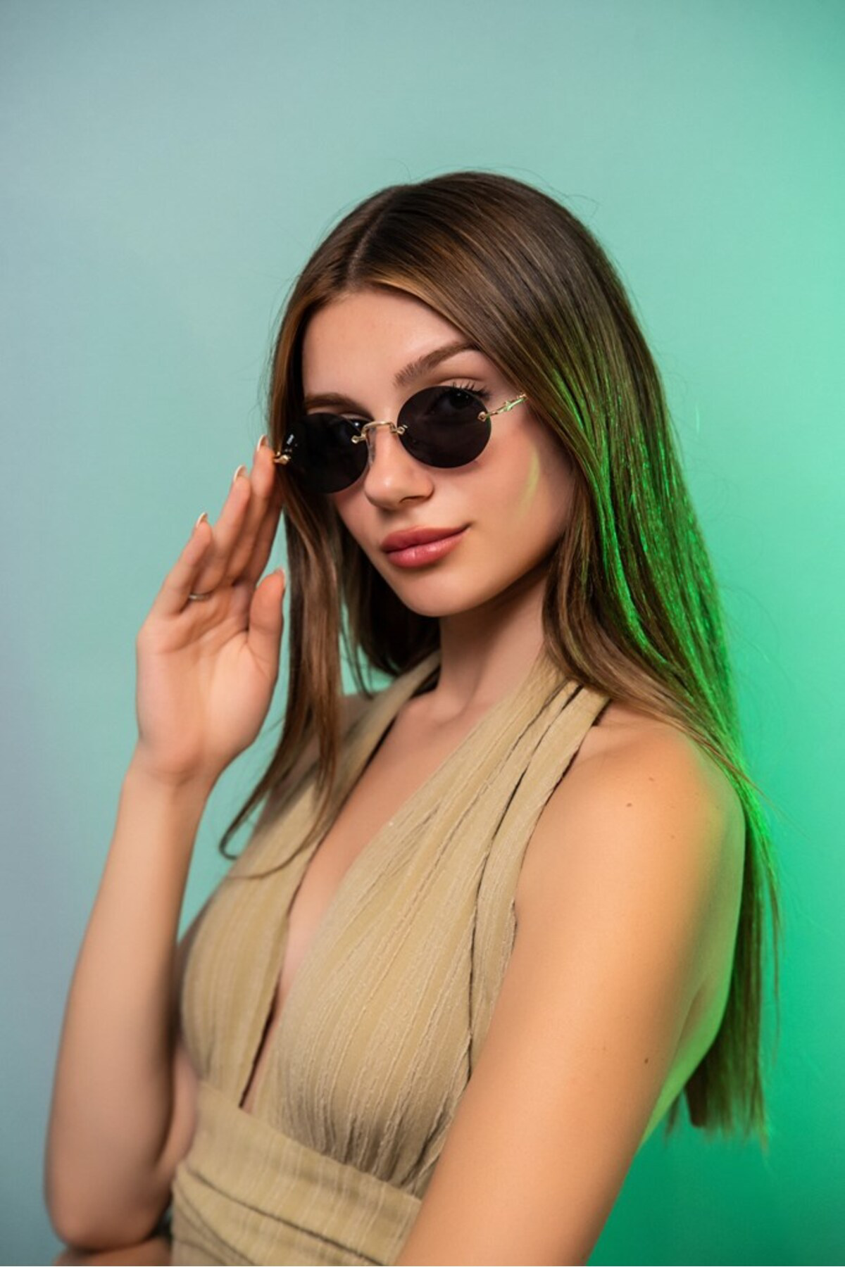 Tm3600 C1-füme Kadın Güneş Gözlüğü