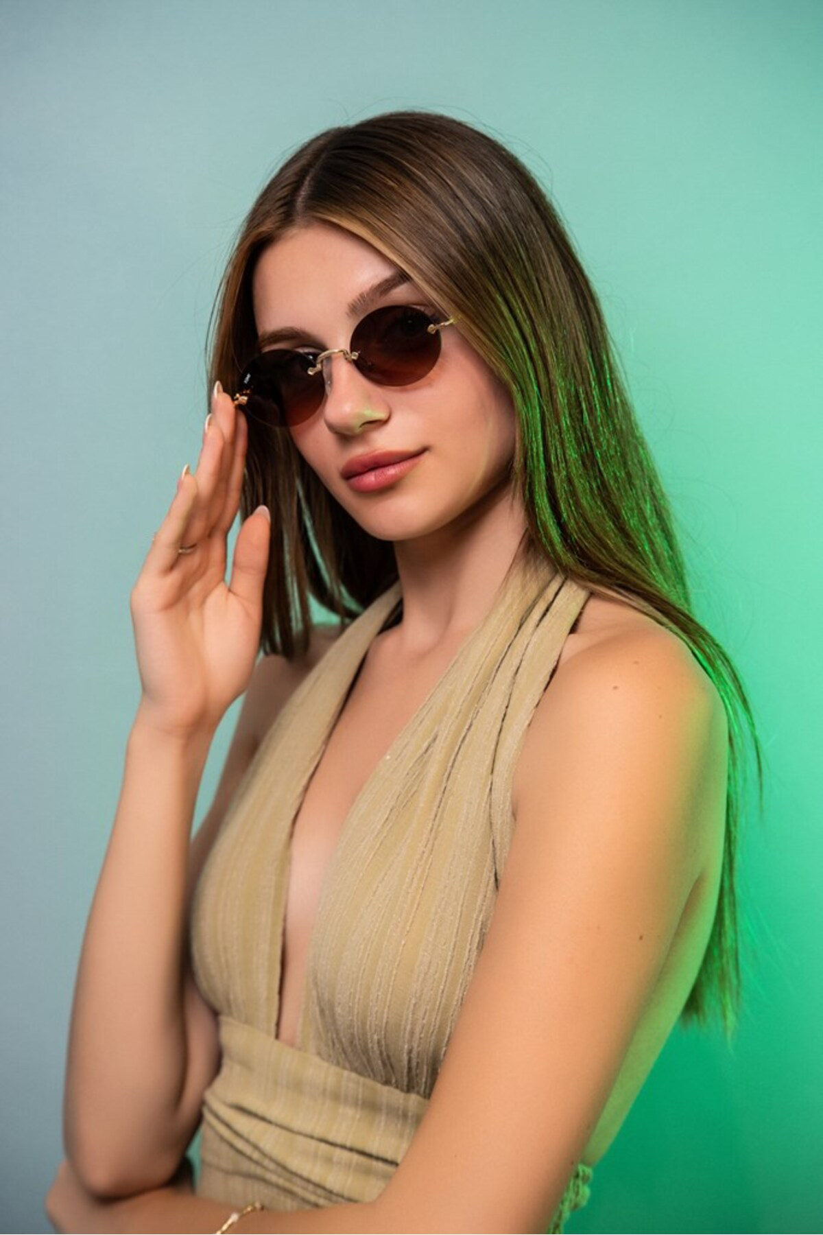 TM3600 C2-KAHVE KADIN GÜNEŞ GÖZLÜĞÜ