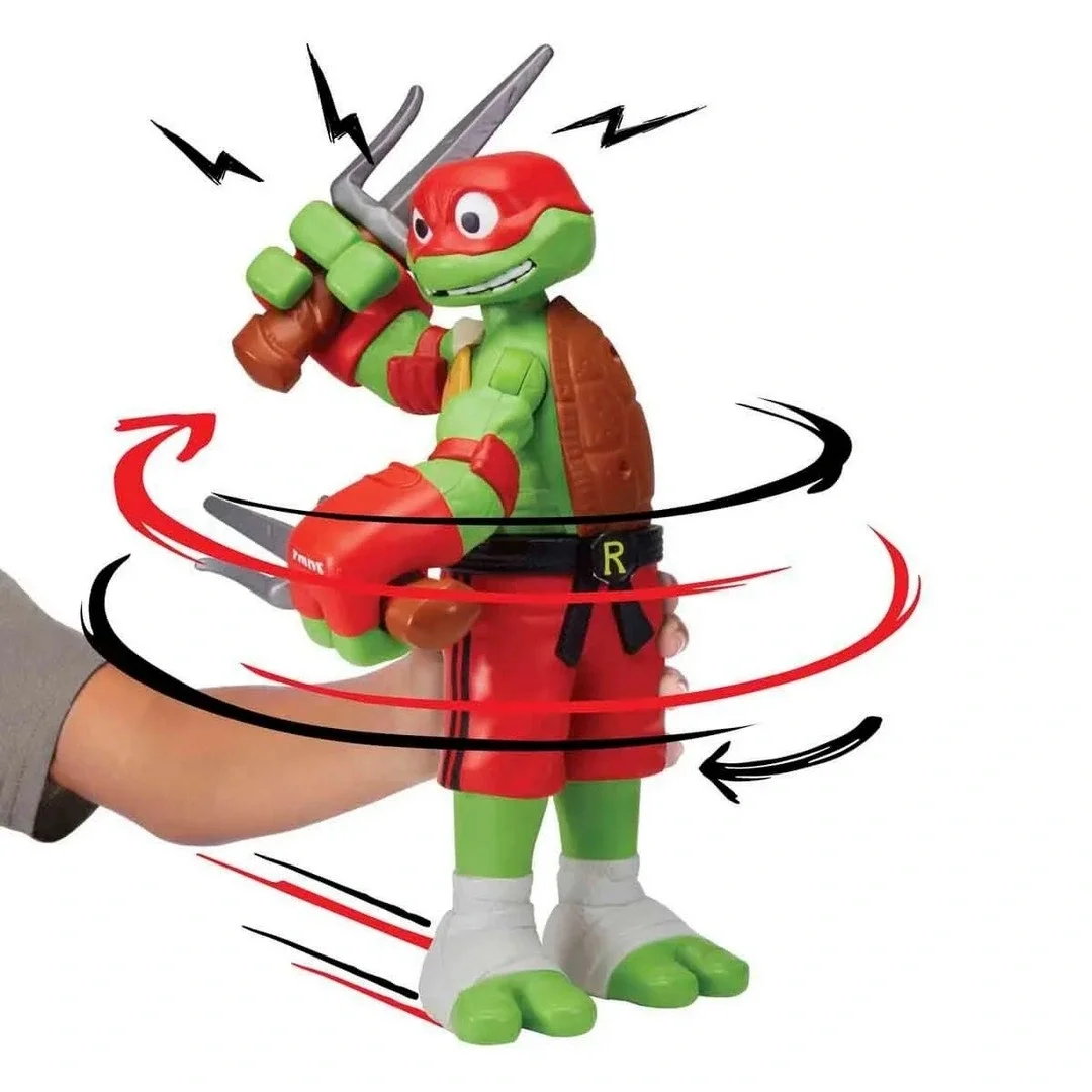 TMNT Roll N Punch Raphael Figür 30 cm
