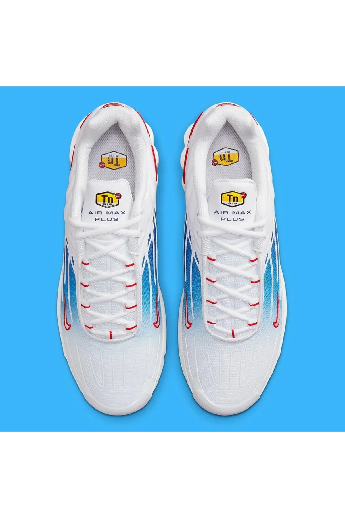 TN Air Max Plus 3 White University Blue