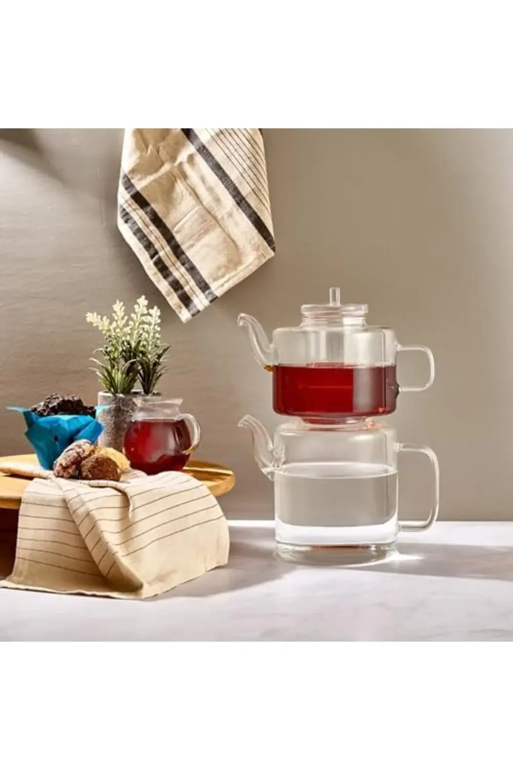 . Tobby Borosilikat Cam Çaydanlık . 1127365