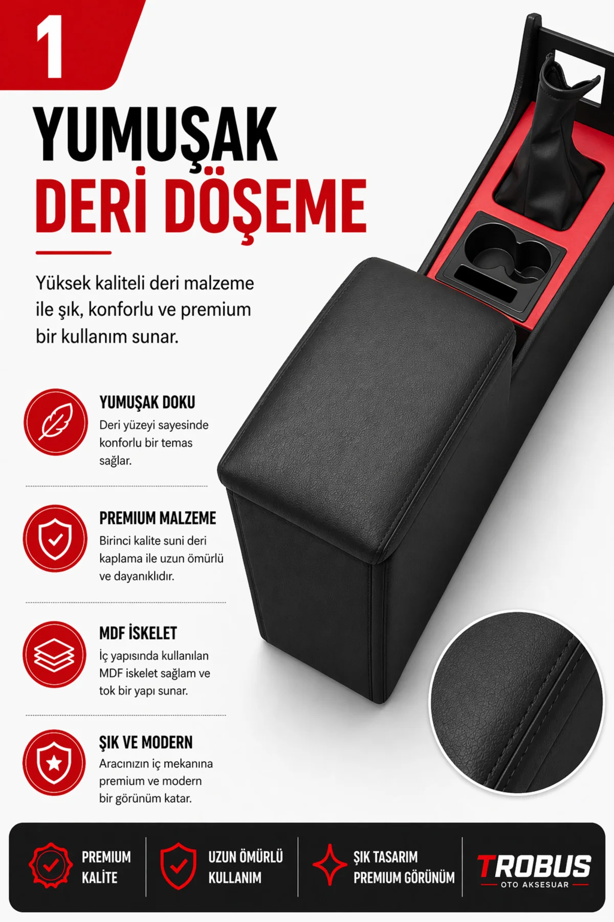 Tofaş Doğan 1981-2002 Tam Boy Orta Konsol Kol Dayama Bardaklıklı Tofaş Doğan 1981-2002 Tam Boy Orta Konsol Kol Dayama Bardaklıklı