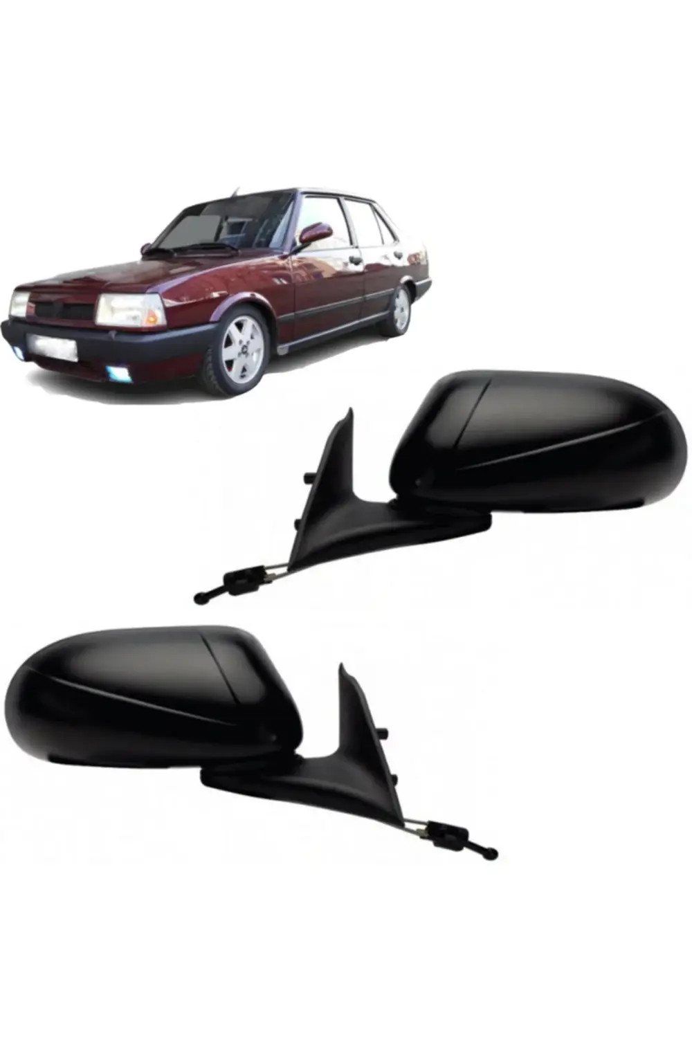 Tofaş Doğan Slx Dış Dikiz Aynası Takımı Kumandalı Model