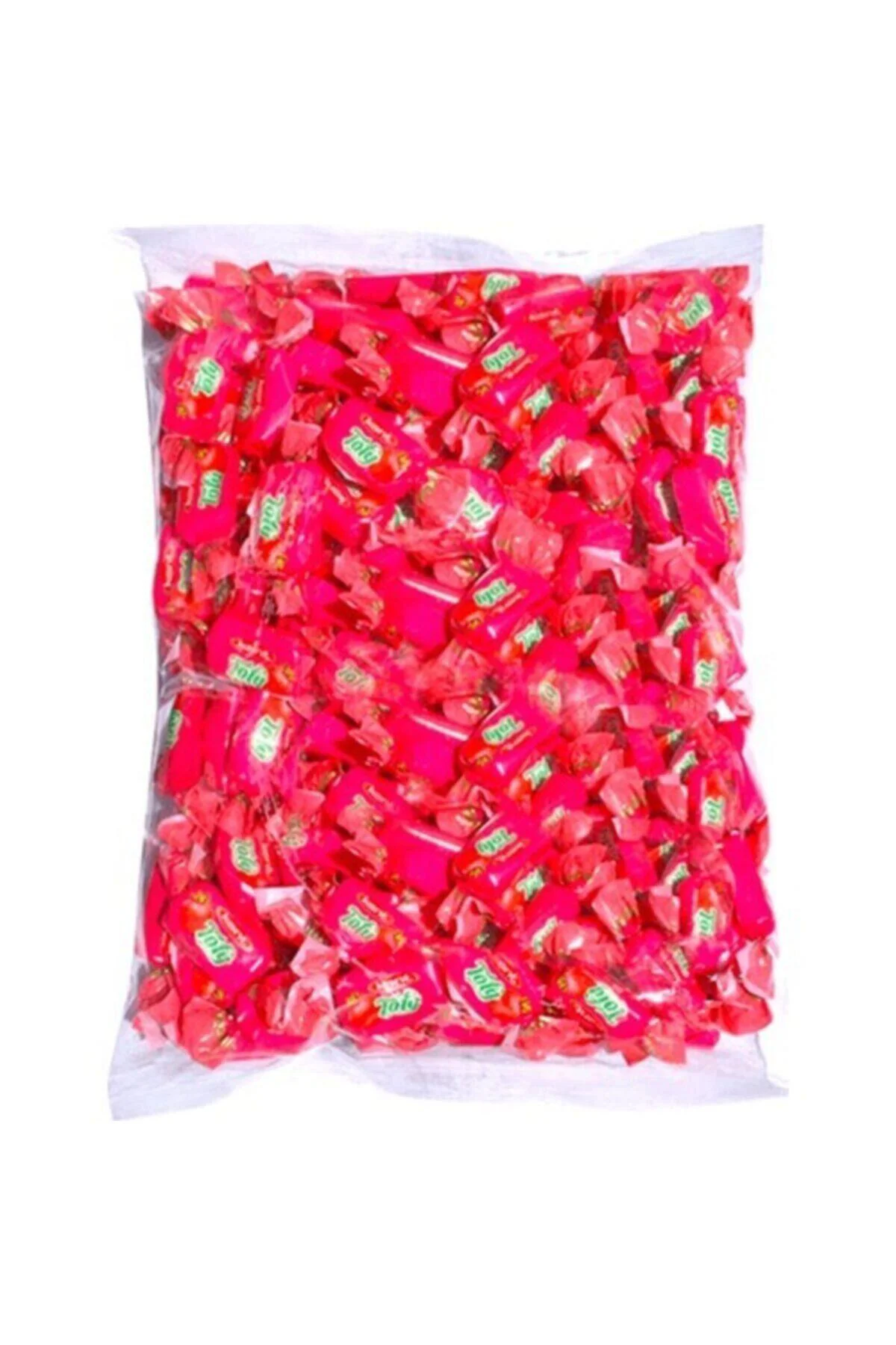 Tofy Meyve Sulu Çilek Aromalı Bayram Şekeri 500 Gr- Bayramlık Şek