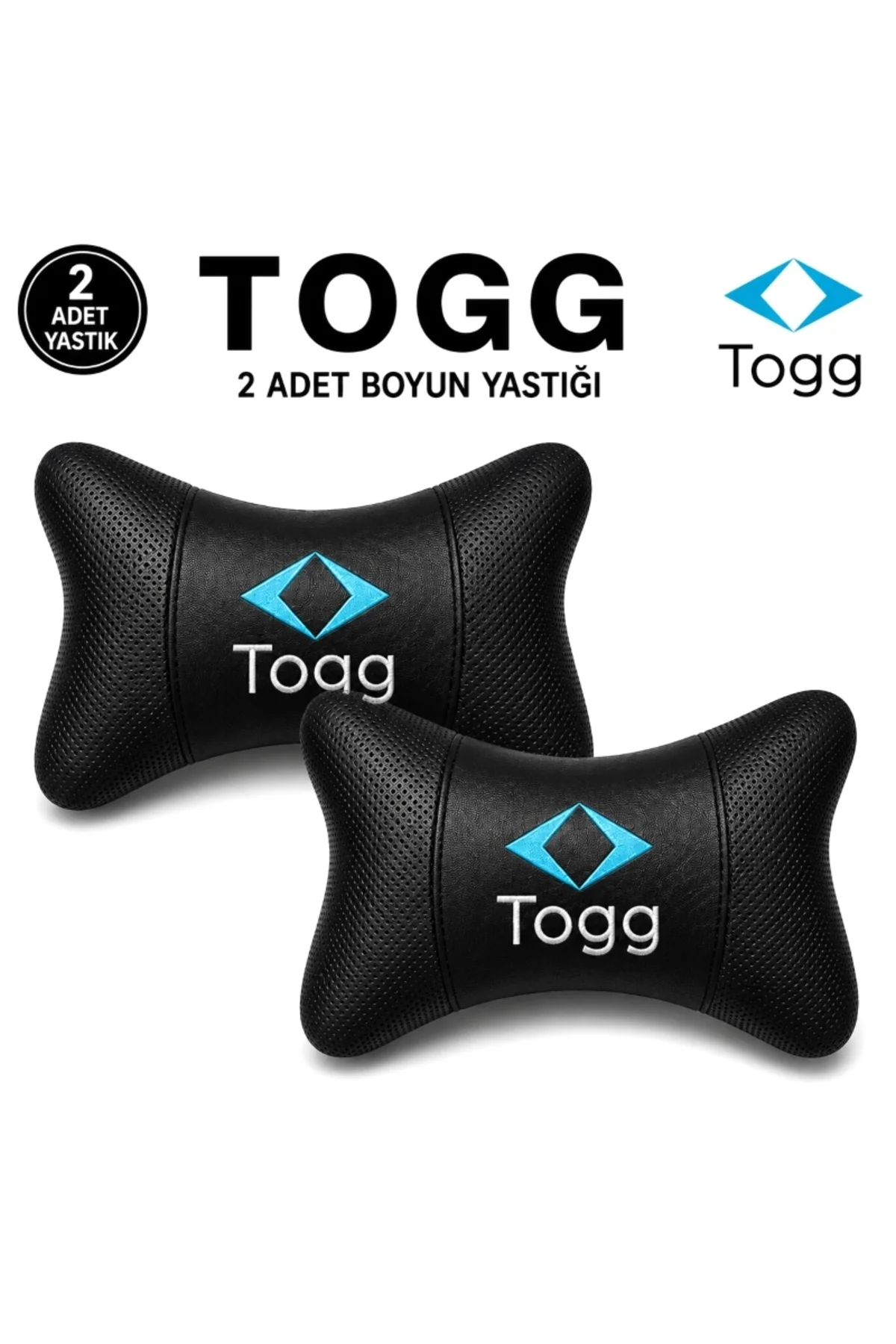 Togg Oto Boyun Destek Yastığı ve Emniyet Kemeri Kılıfı – Ergonomik Set Premium Kalite 2 Yastık 2 Kemer Togg Oto Boyun Destek Yastığı ve Emniyet Kemeri Kılıfı – Ergonomik Set Premium Kalite 2 Yastık 2 Kemer - Görsel 2