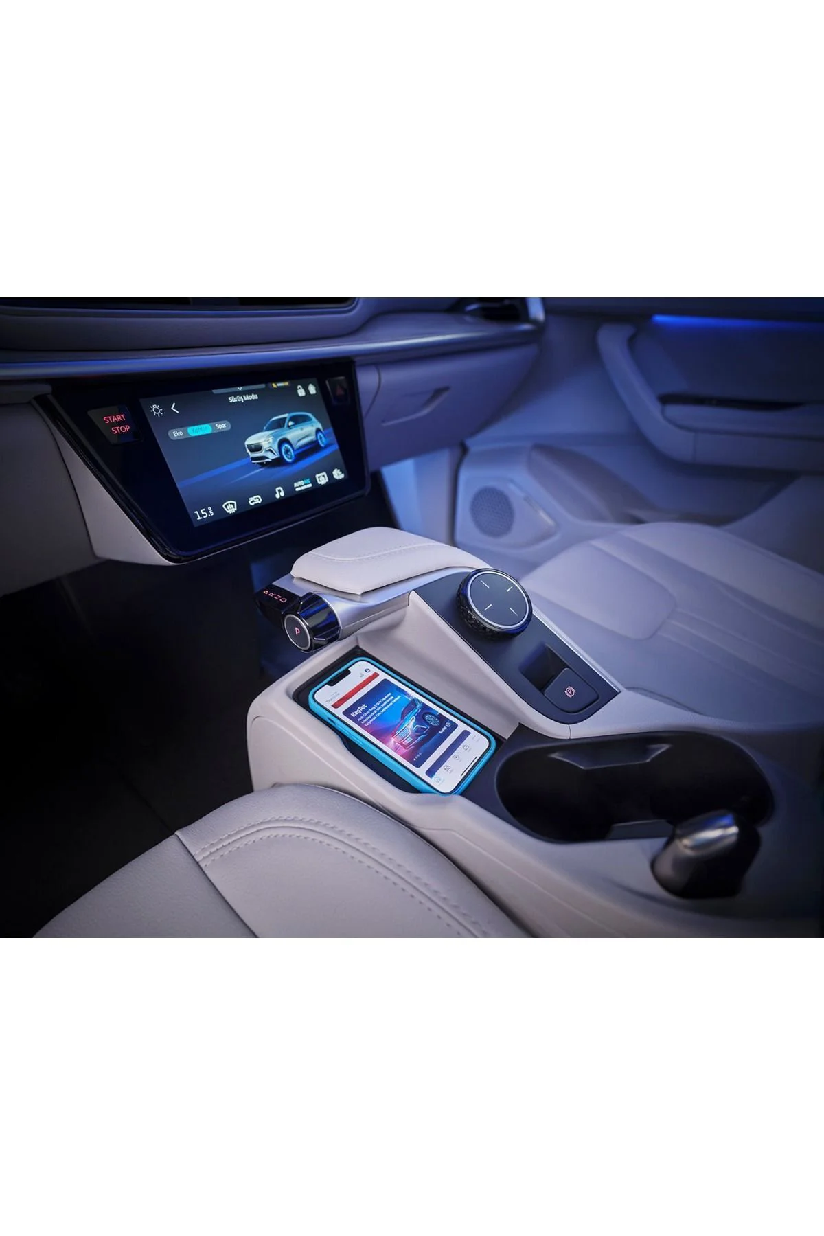 TOGG T10X 8 inç Alt Ekran Uyumlu Ekran Koruyucu Nano Film