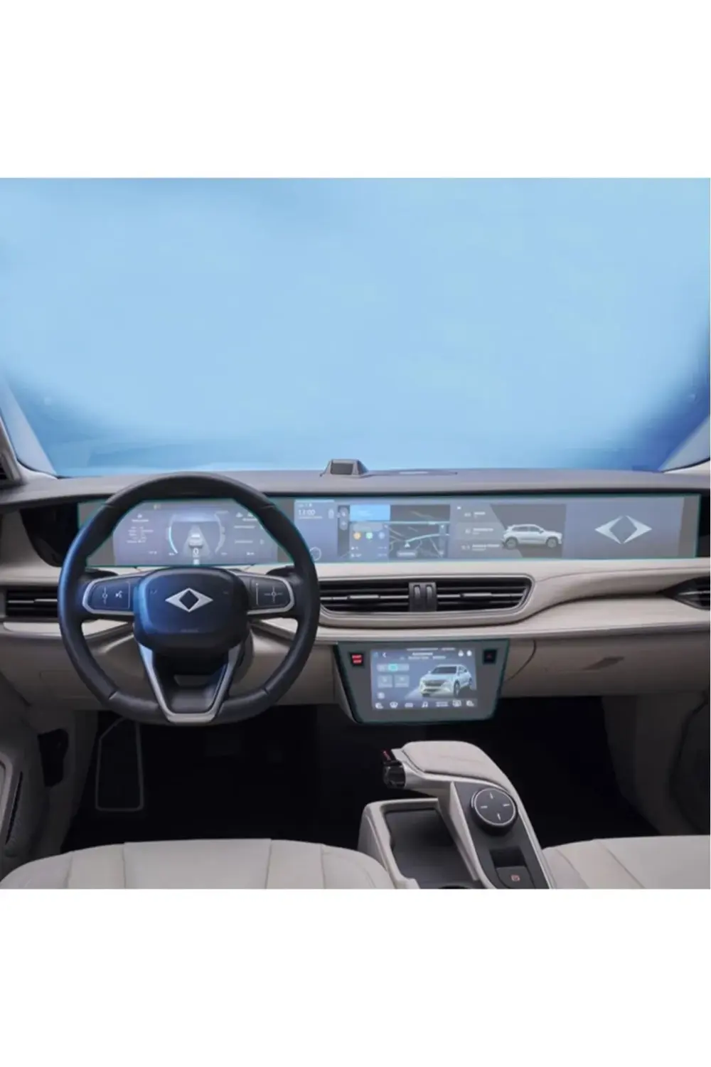 Togg T10x Dijital Gösterge Bilgi Ekranı Multimedya Uyumlu Bütün S