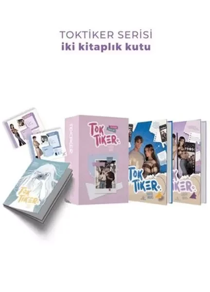 Toktiker Serisi - İki Kitaplık Hediyeli Kutu (Ciltli)