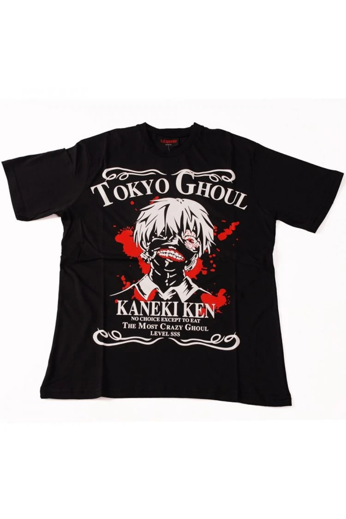 Tokyo Ghoul Kaneki Ken Tişört Siyah