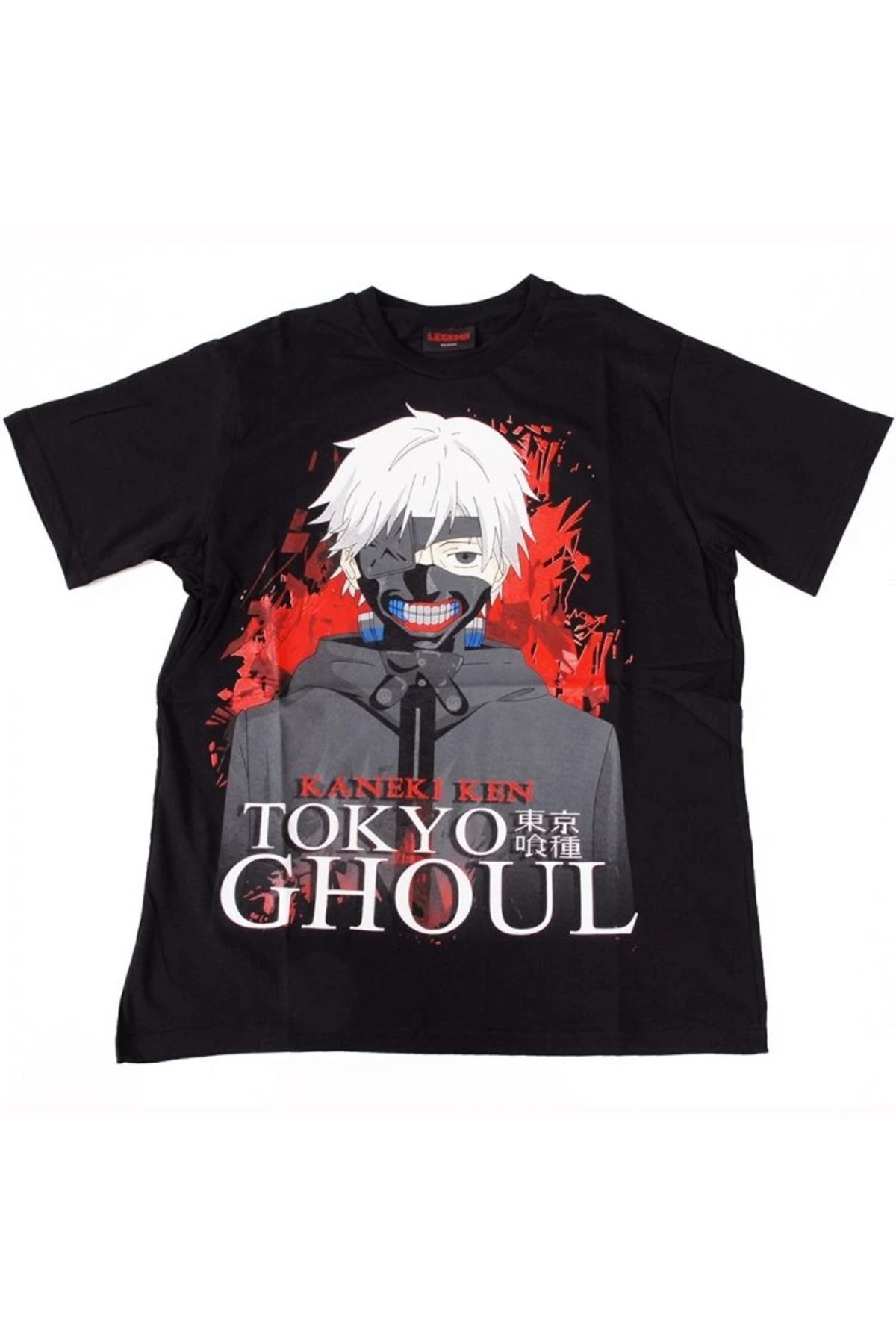 Tokyo Ghoul Kaneki Ken No:2 Tişört Siyah Tokyo Ghoul Kaneki Ken No:2 Tişört Siyah