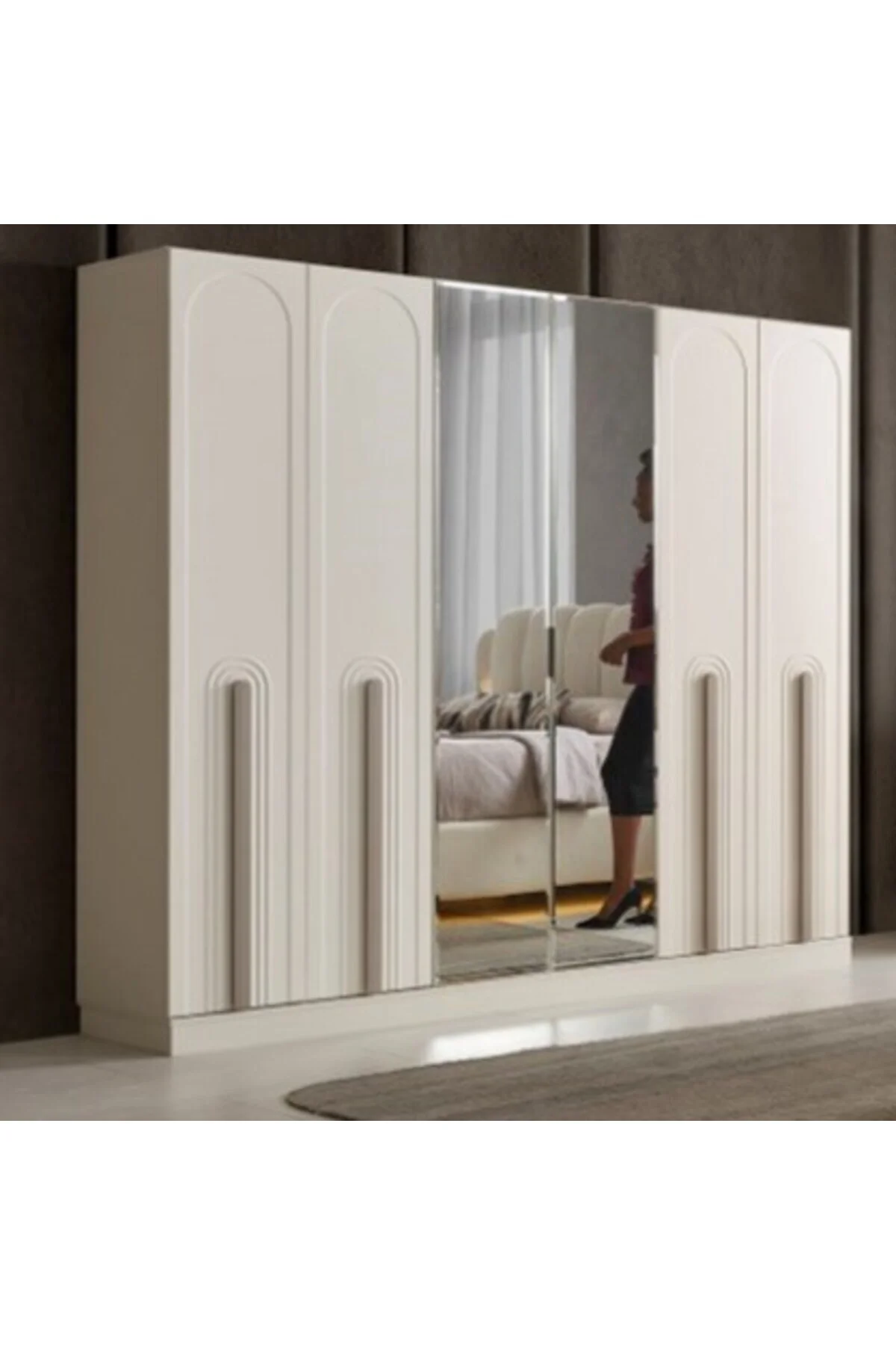 TOLEDO MDF 6 KAPILI DOLAP Fiyatı, Yorumları ve Özellikleri