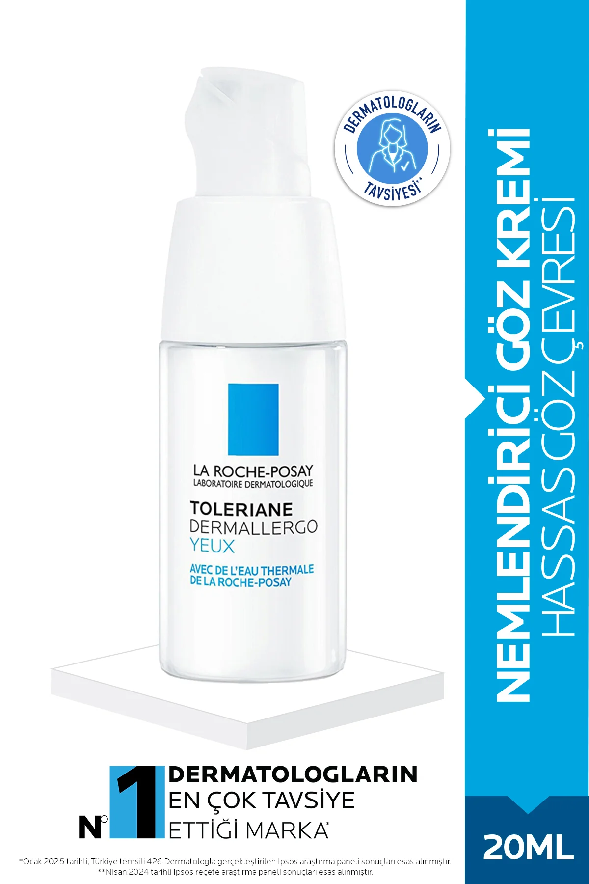Toleriane Dermallergo Eye Göz Çevresi Kremi 20 ml