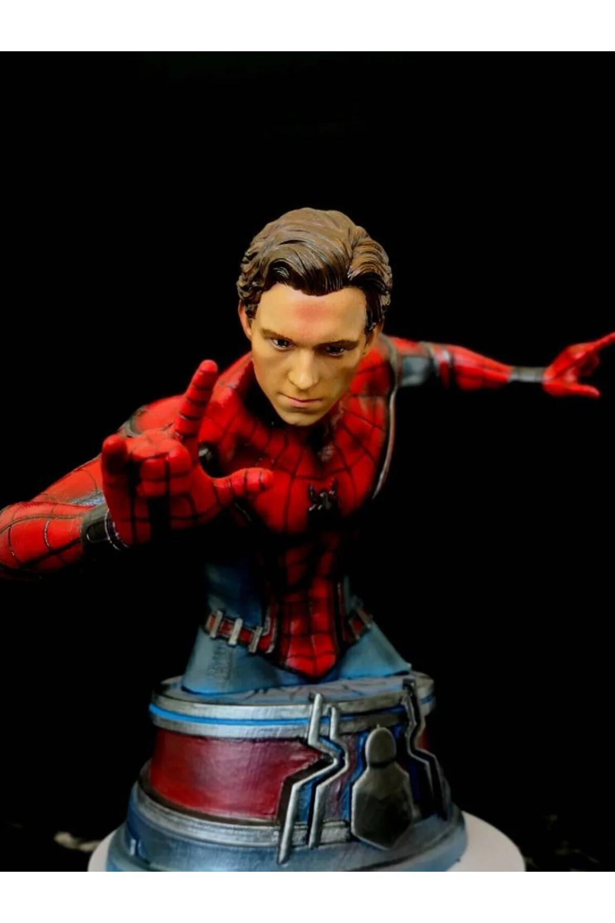 Tom Holland Figür Spiderman Obje Örümcek Adam Obje 20CM Büyük Boy