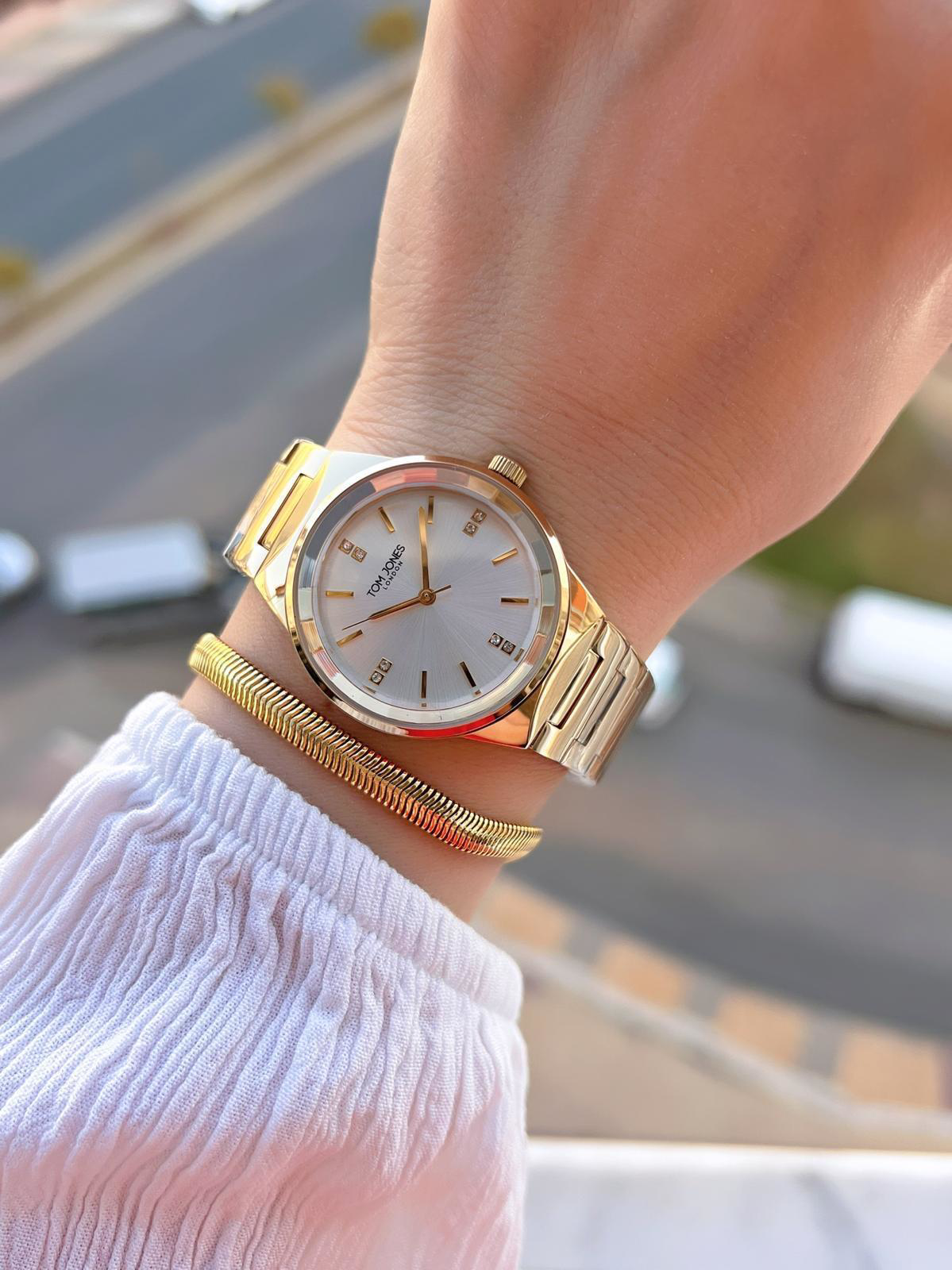 Tom Jones Çelik Kordon Kararma Renk Atma Yapmaz 3 Atm Suya Dayanı