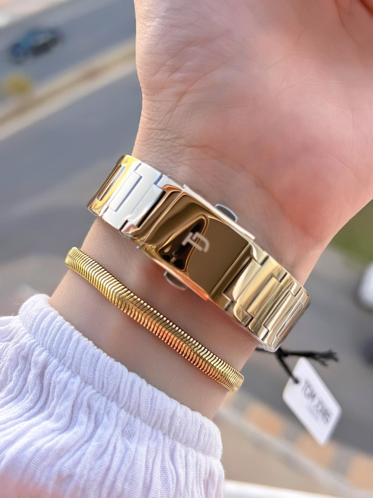 Tom Jones Çelik Kordon Kararma Renk Atma Yapmaz 3 Atm Suya Dayanı