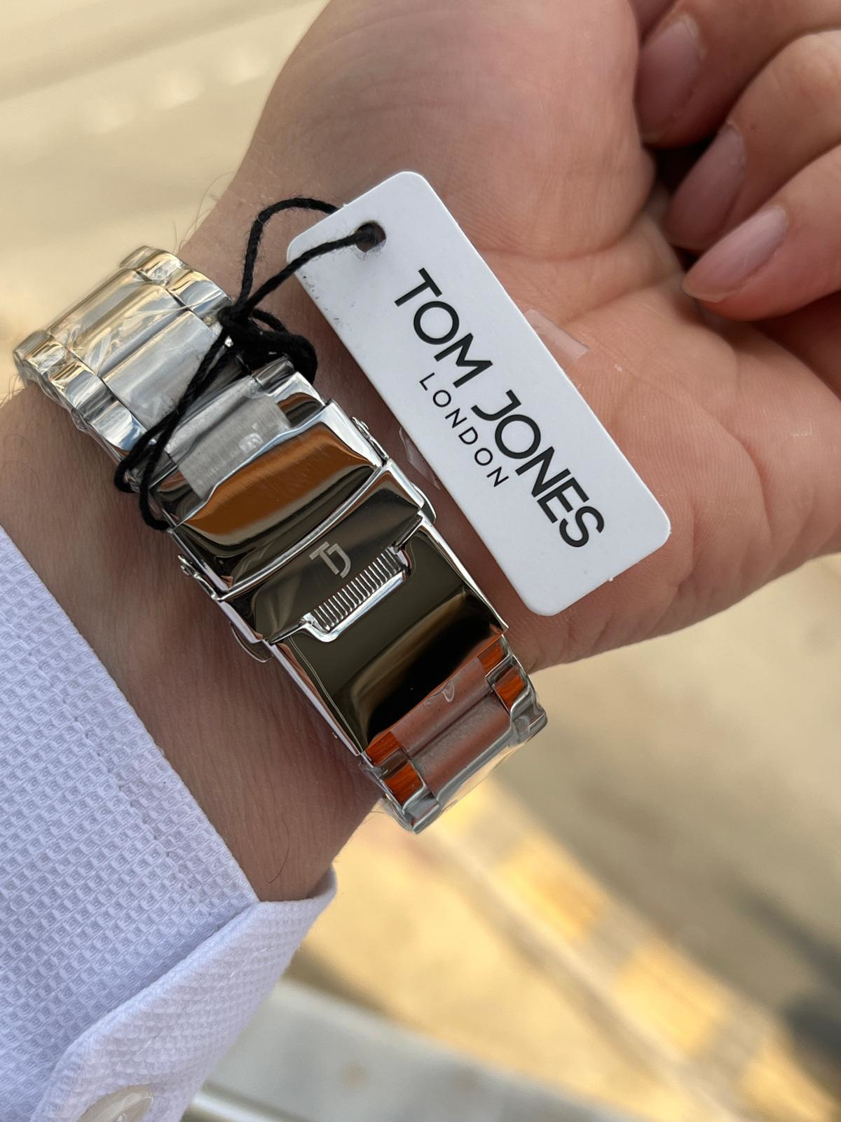 Tom Jones Çelik Kordon 3 Atm Suya Dayanıklı 2 Yıl Garantili Erkek