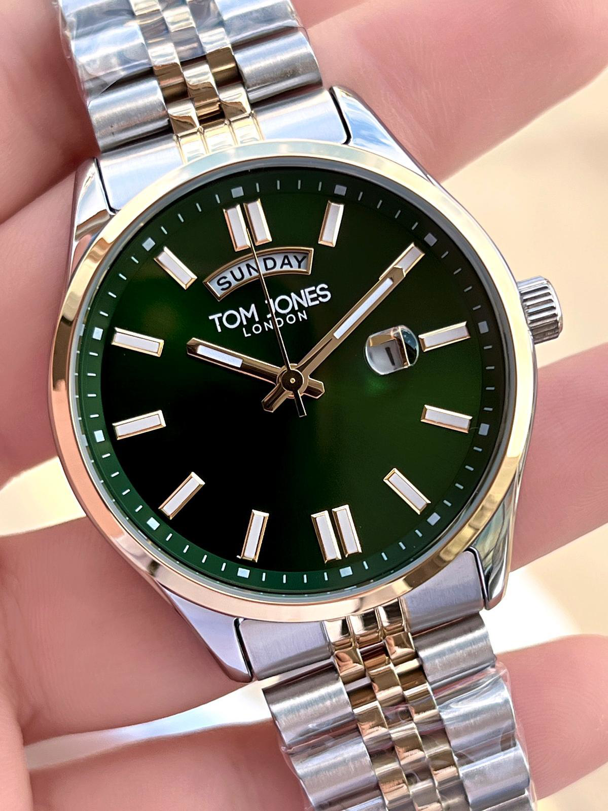 Tom Jones Çelik Kordon 3 Atm Suya Dayanıklı 2 Yıl Garantili Erkek
