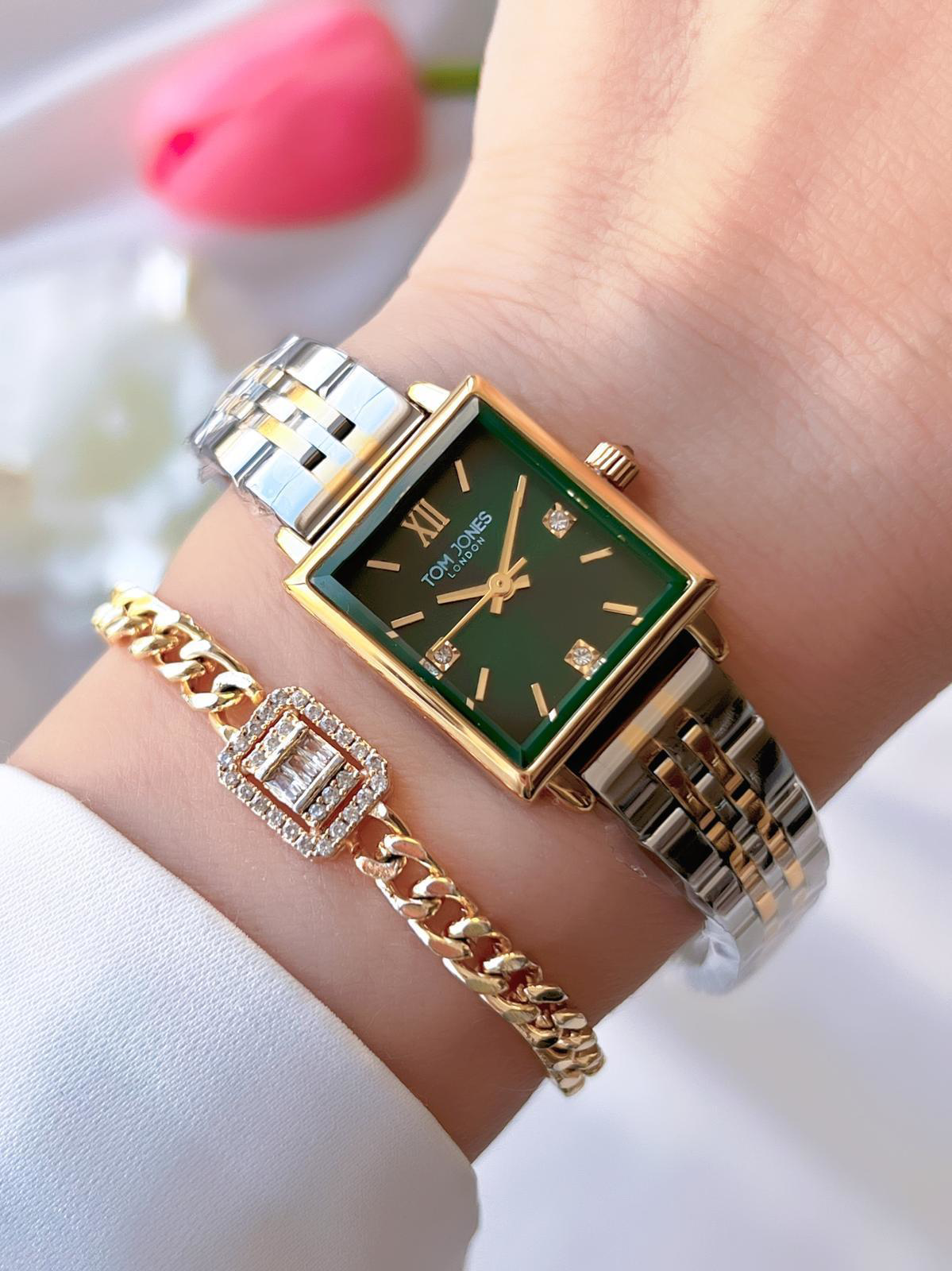 Tom Jones Çelik Kordon Kararma Renk Atma Yapmaz 3 Atm Suya Dayanı