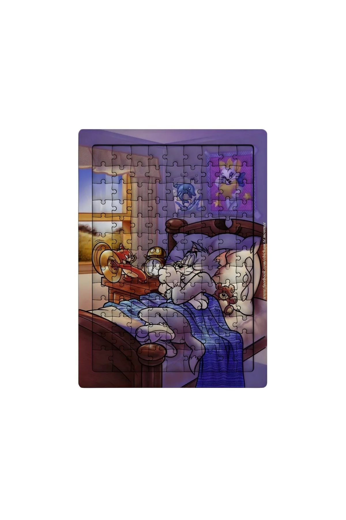 Tom ve Jerry 99 Parça Ayaklı Puzzle – Dekoratif Çocuk Yapbozu 051