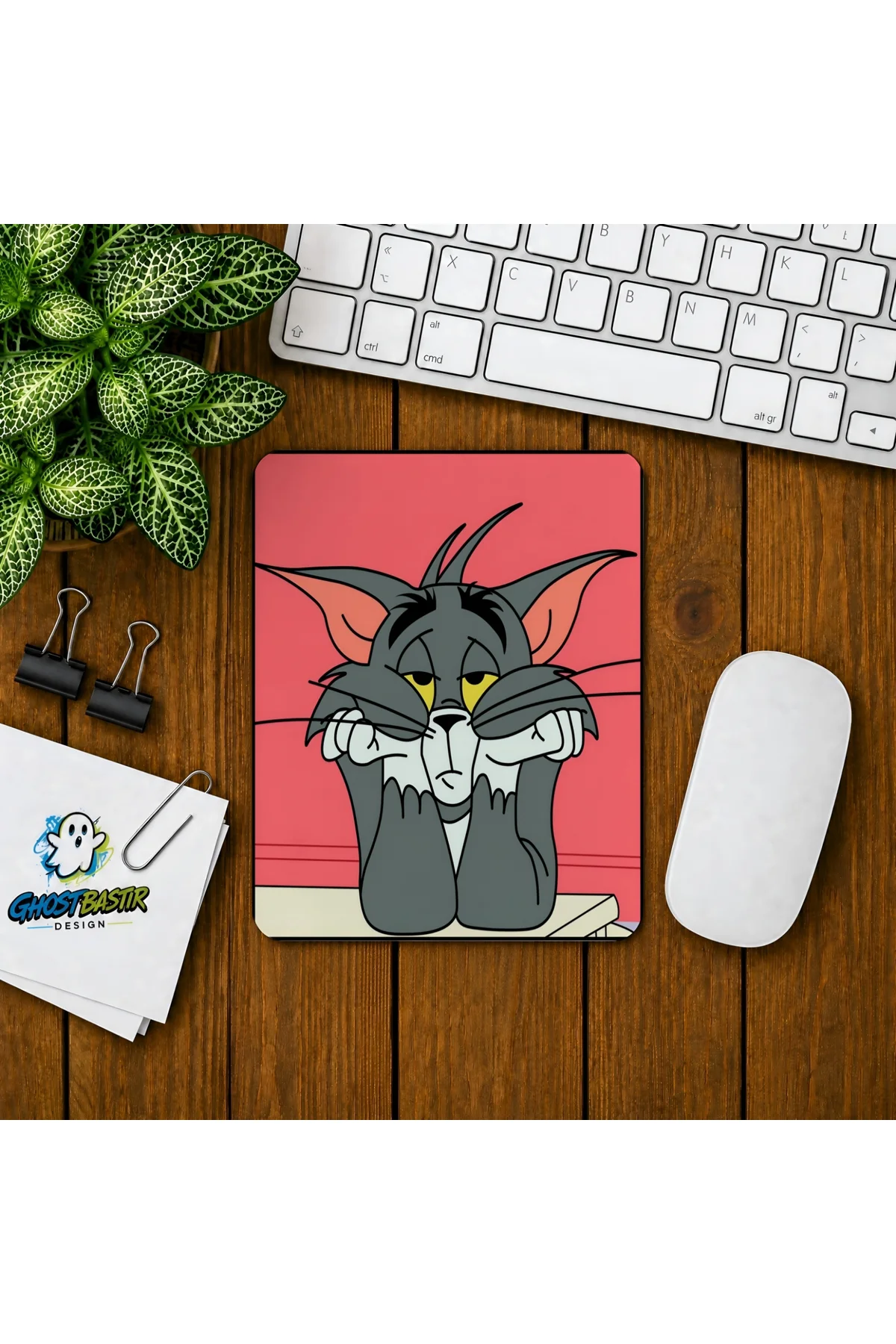 Tom ve Jerry Baskılı Oyuncu Mousepad 0326