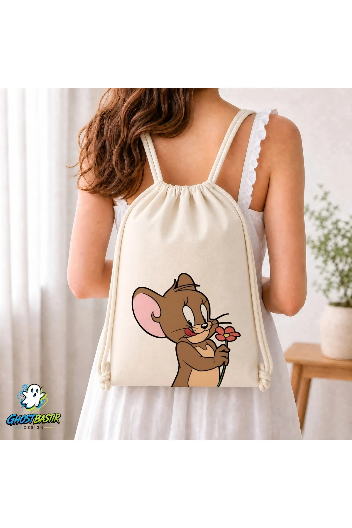 Tom ve Jerry Büzgülü Keten Çanta C339 Fiyatı, Yorumları ve Özellikleri
