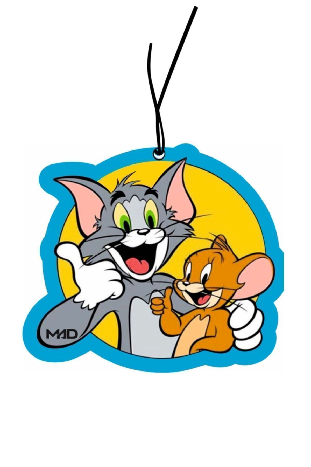 Tom Ve Jerry Tasarımlı Dekoratif Araba Oto Kokusu Ve Aksesuarı