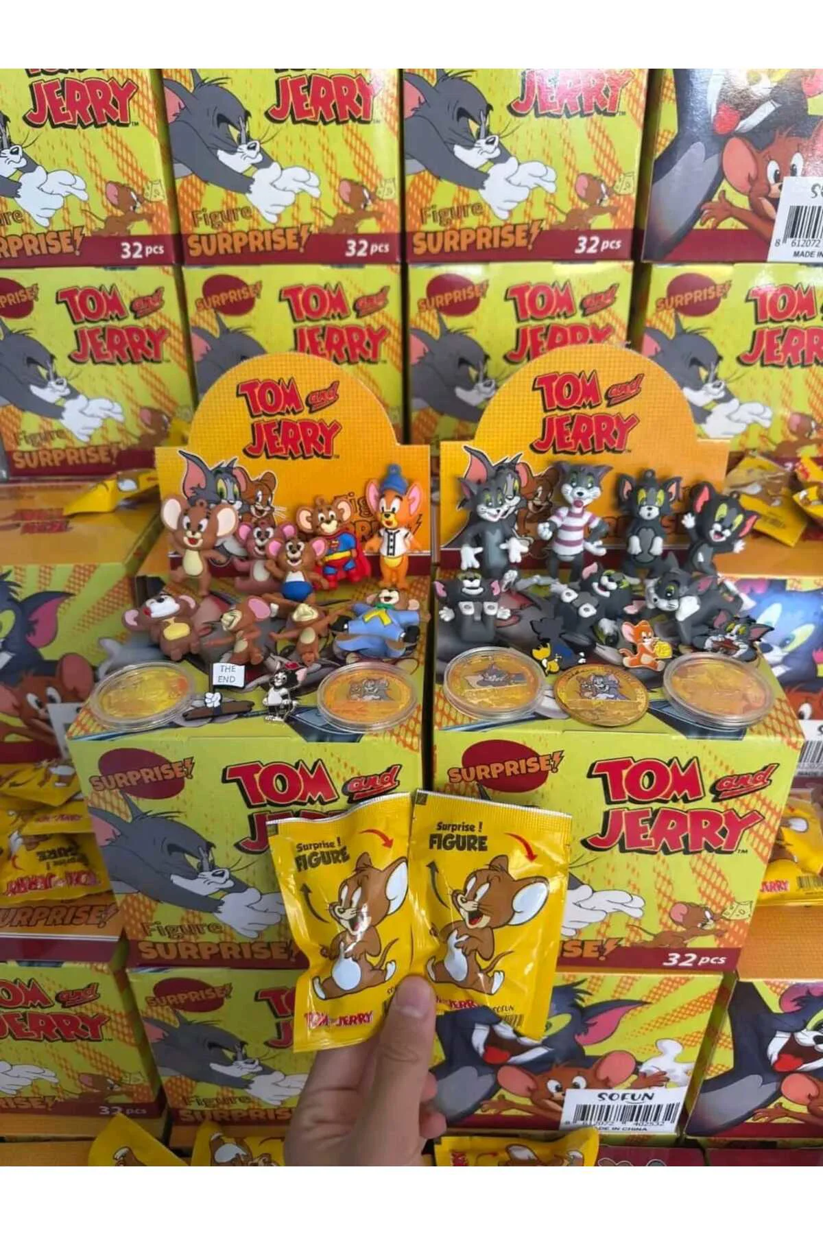 tom ve jery Hediyelik Fiğür Paket 1 Adet tom ve jery Gift Figure Pack (1 Piece)