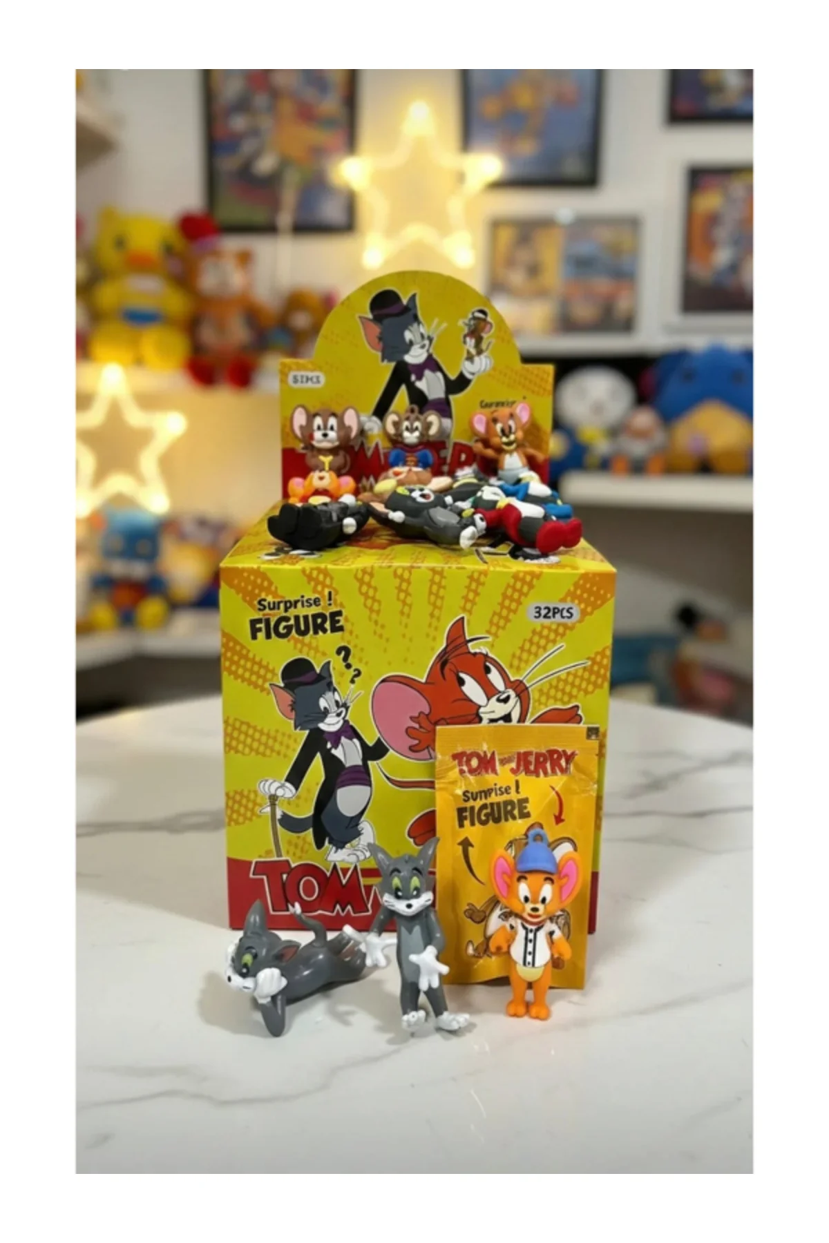 tom ve jery Hediyelik Fiğür Paket 1 Adet tom ve jery Gift Figure Pack (1 Piece)