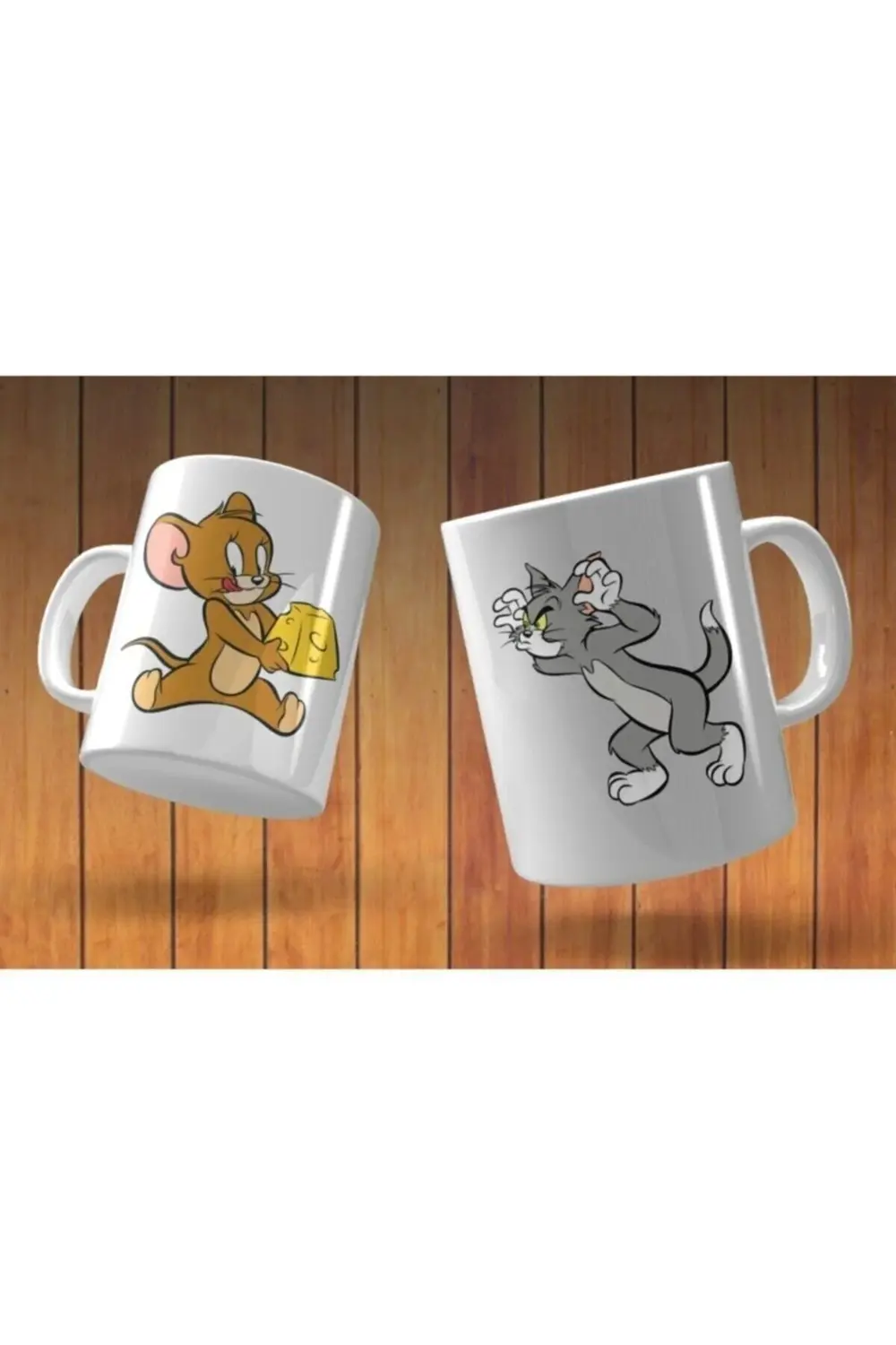Tomandjerry Baskılı Kupa Bardak 2'li - 2 Bardak
