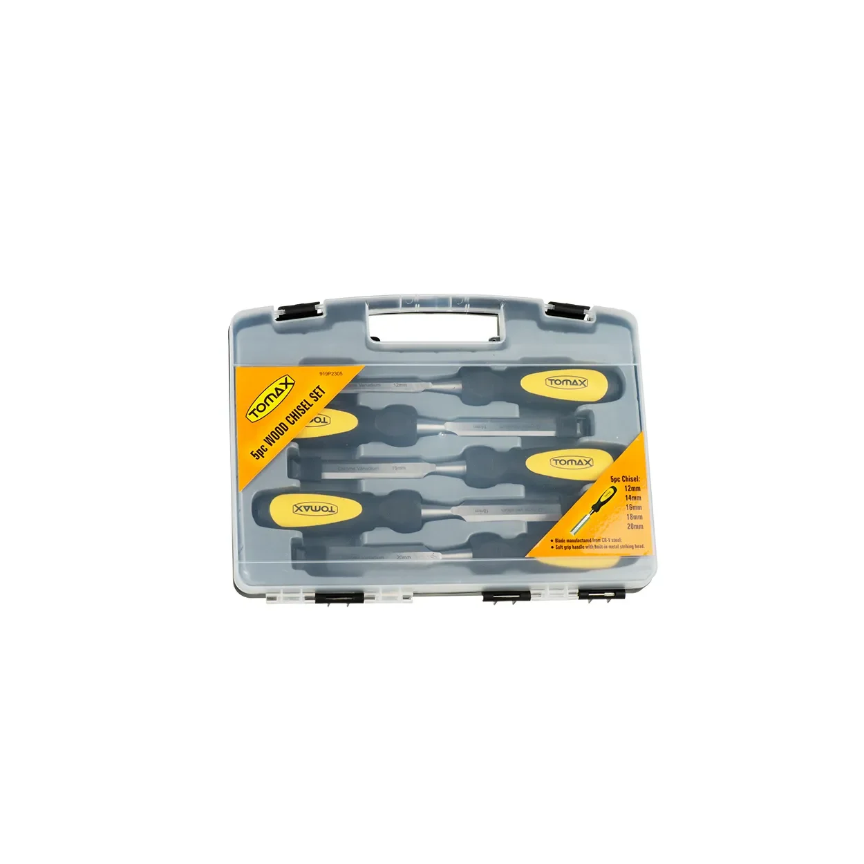 Tomax Iskarpela Takımı 5 li - 12-14-16-18-20 mm Tomax Iskarpela Takımı 5 li - 12-14-16-18-20 mm