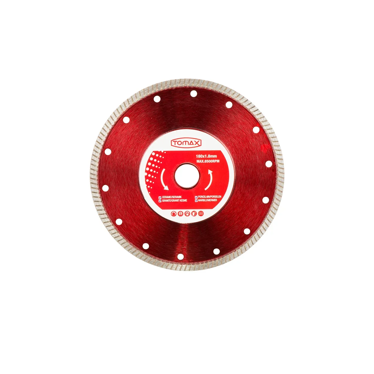 Tomax Seramik Fayans Kesici Disk - 125x1,3x22