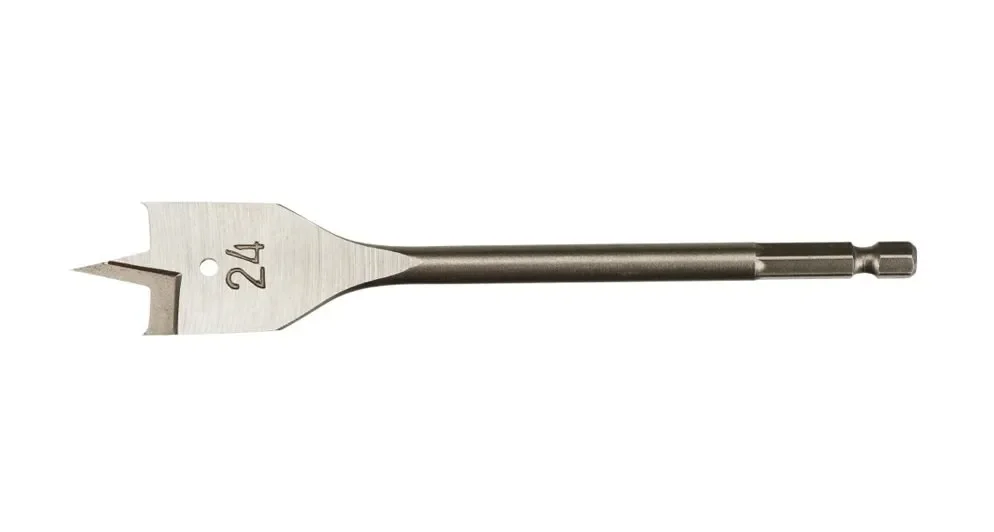 Tomax Yaprak Tip Ahşap Matkap Ucu 22x405mm - Hex Saplı