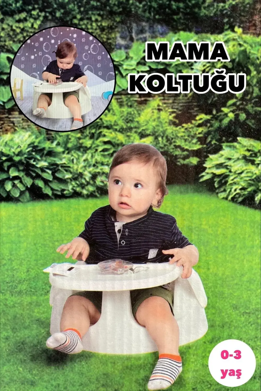Tombik Desenli Mama Koltuğu M099 Fma307576
