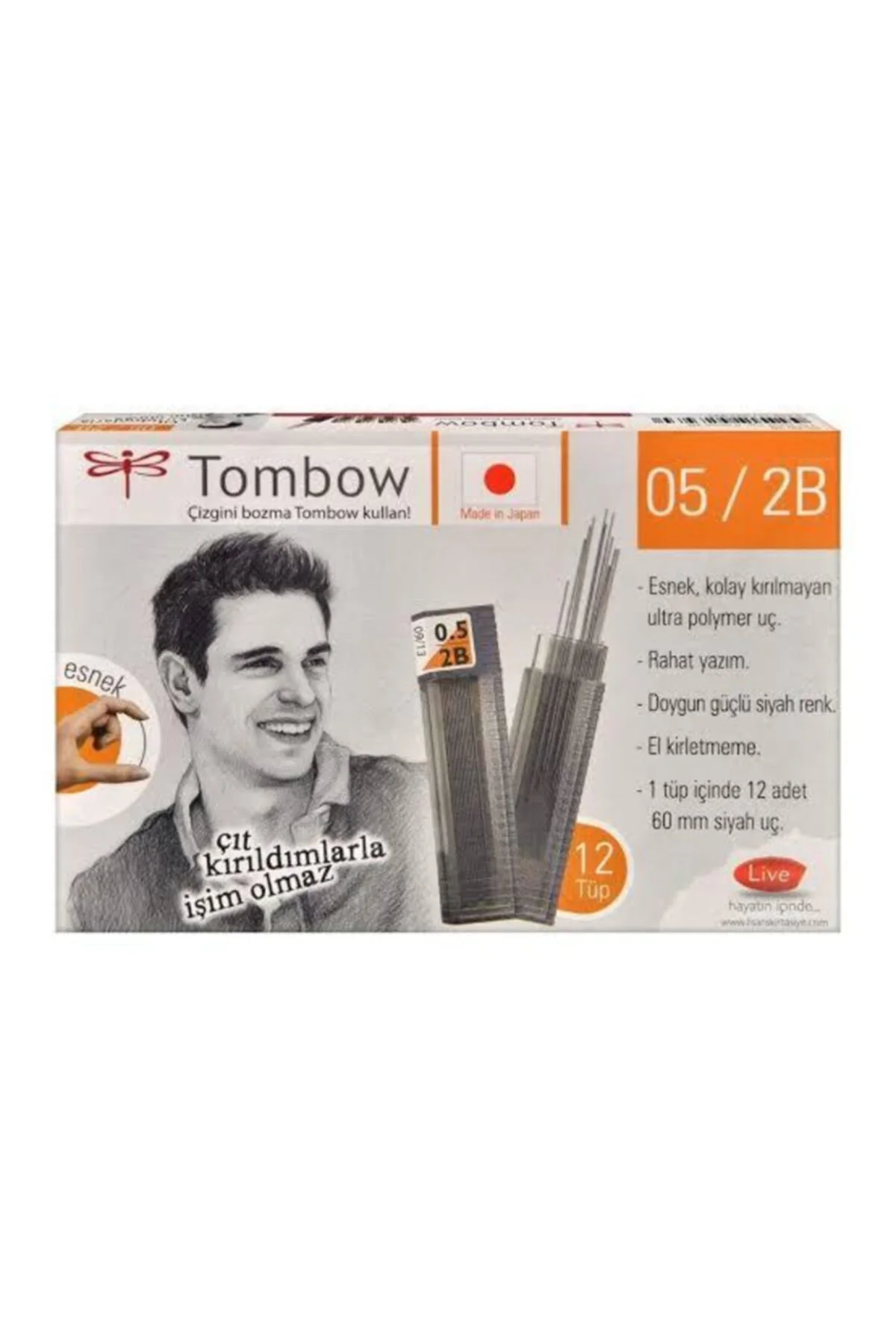 Tombow 2b 05 Uç 12'li Paket