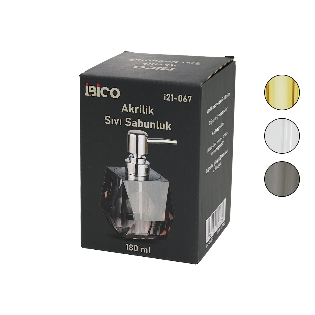 TOMBUL KARE - PRİZMA  ŞEFFAF - RENKLİ   AKRİLİK - MİKA KRİSTAL  S