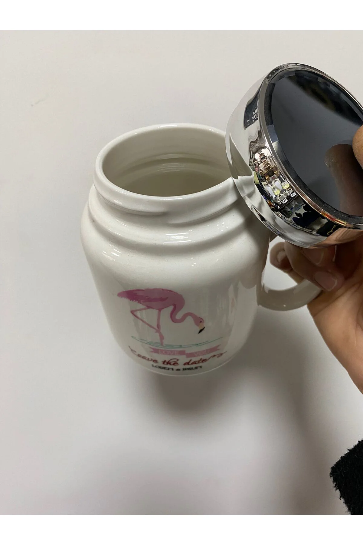 Tombul Termos Kupa Bardak (filamingo) 550 Ml