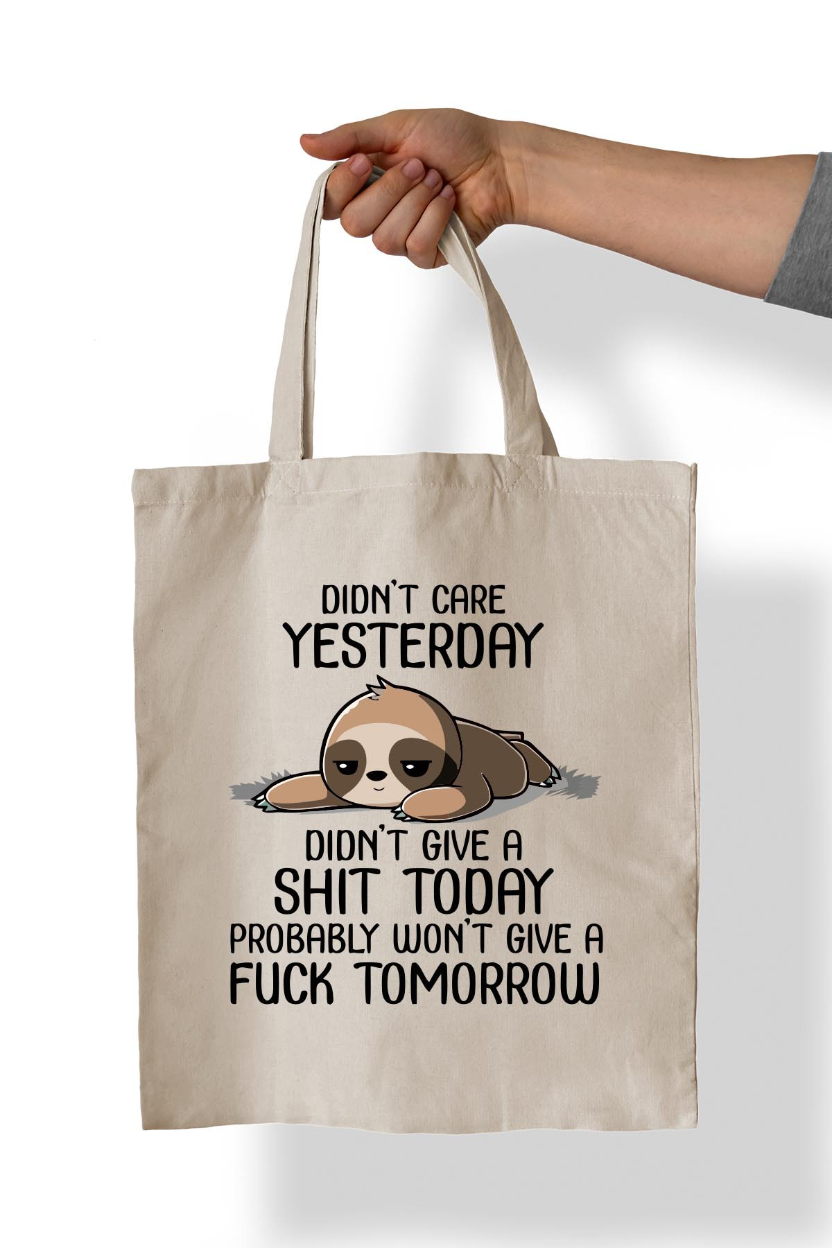 Remonz Tomorrow Baskili %100 Pamuk 35X38 Cm Bez Çanta