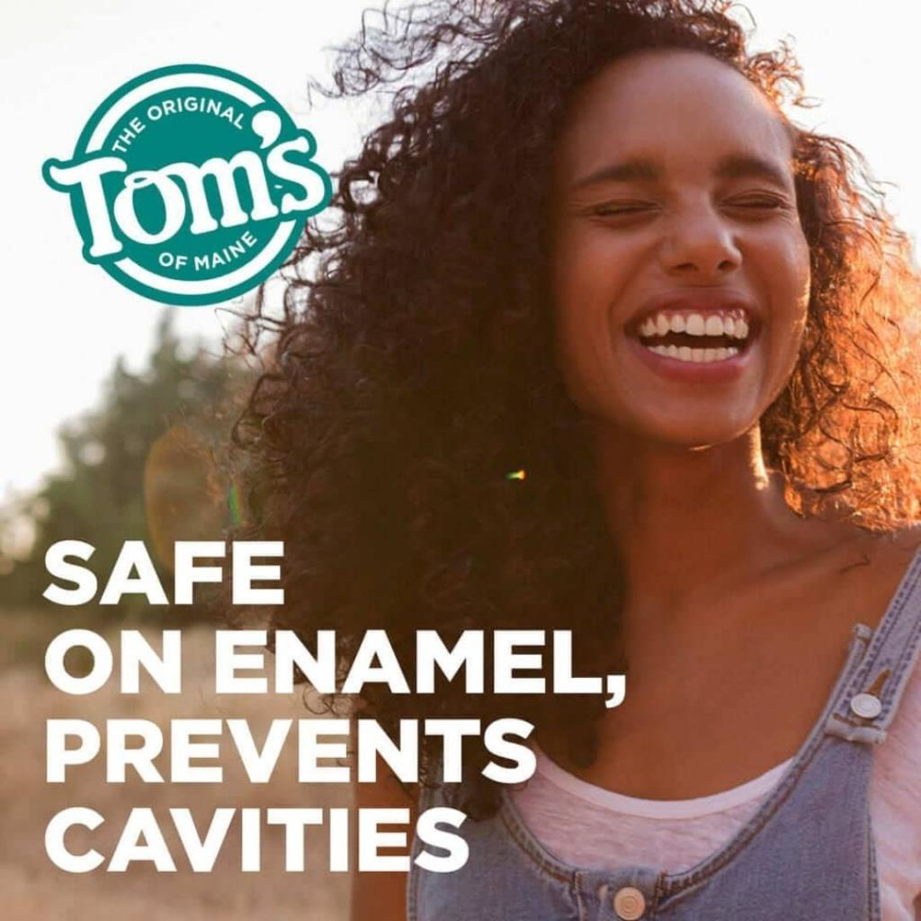 Tom's of Maine Luminous White Florürlü Anti-Çürük Diş Macunu Temi Tom's of Maine Luminous White Florürlü Anti-Çürük Diş Macunu Temi