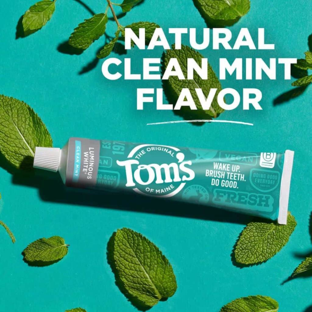 Tom's of Maine Luminous White Florürlü Anti-Çürük Diş Macunu Temi Tom's of Maine Luminous White Florürlü Anti-Çürük Diş Macunu Temi