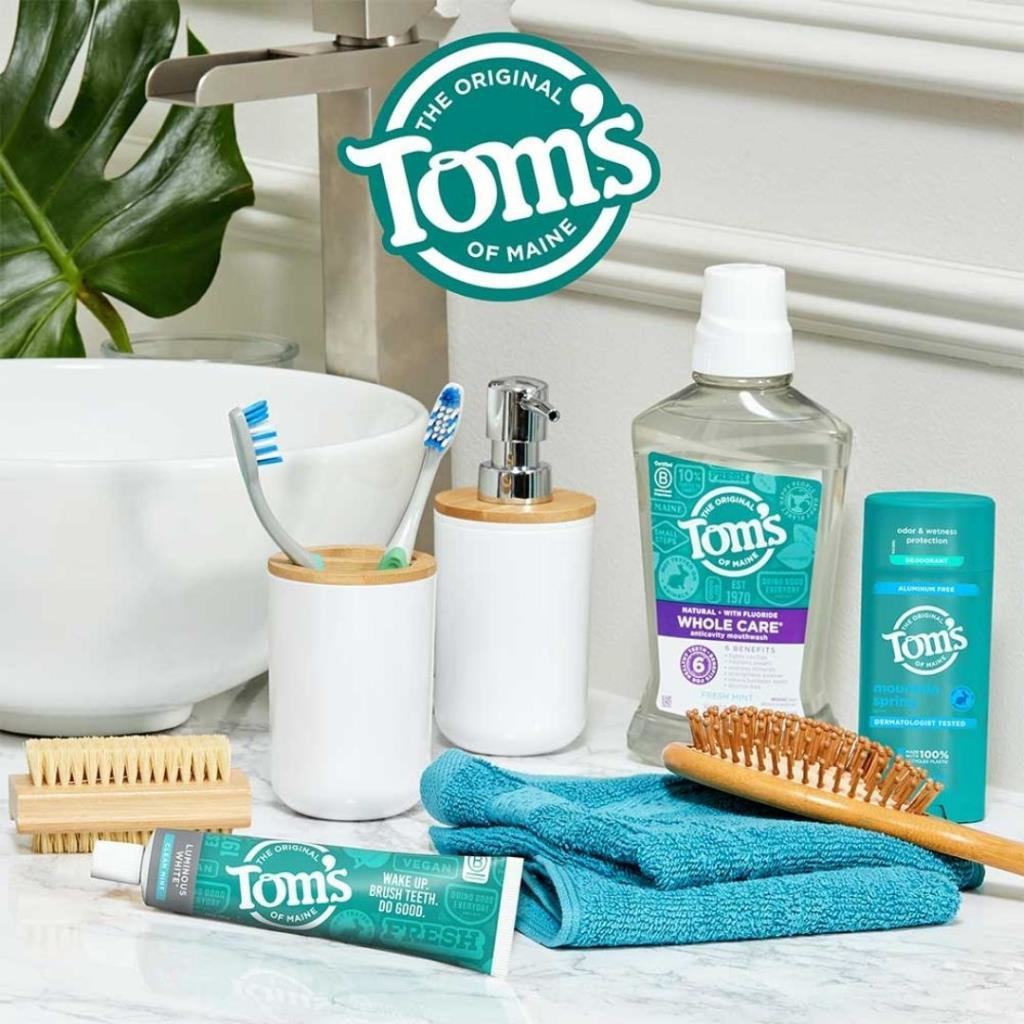 Tom's of Maine Luminous White Florürlü Anti-Çürük Diş Macunu Temi Tom's of Maine Luminous White Florürlü Anti-Çürük Diş Macunu Temi