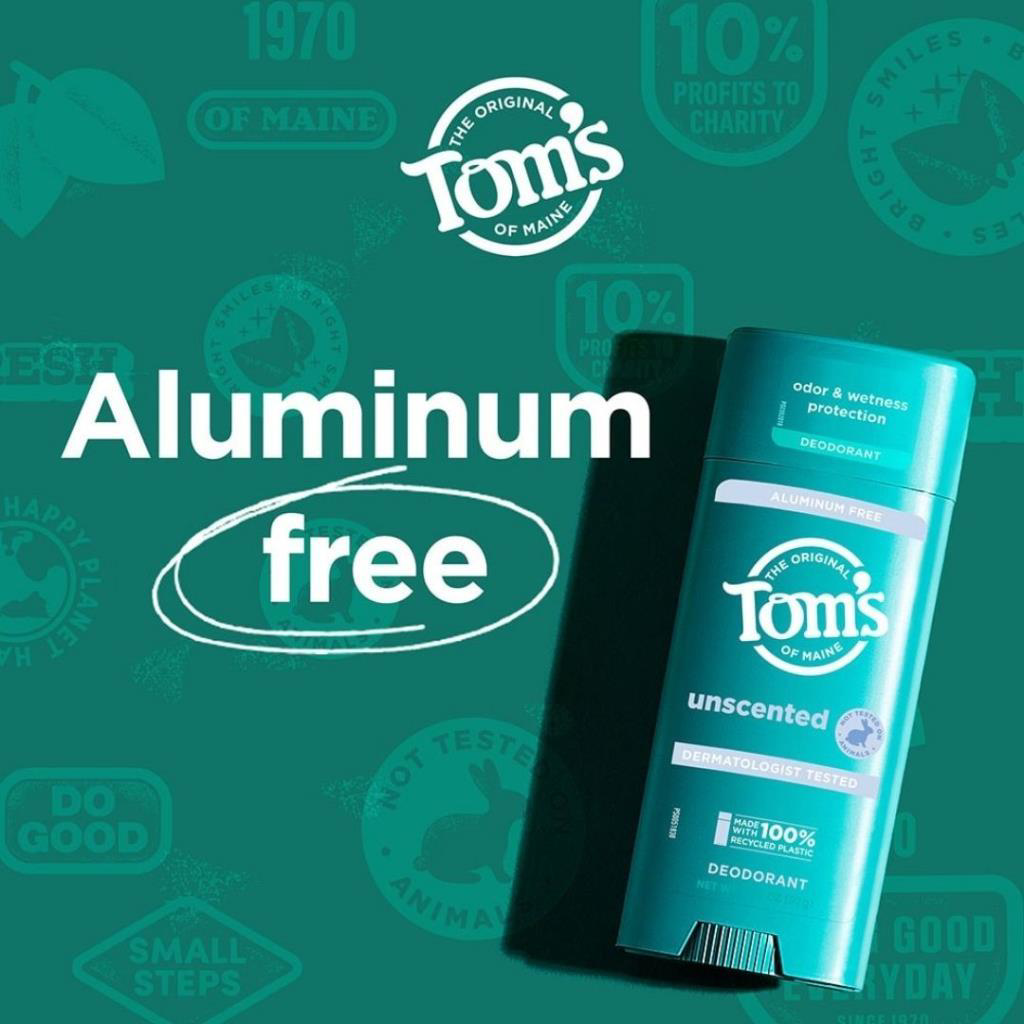 Tom's Of Maine  Unscented Kokusuz Deo Stick 92 Gr Aluminum Free