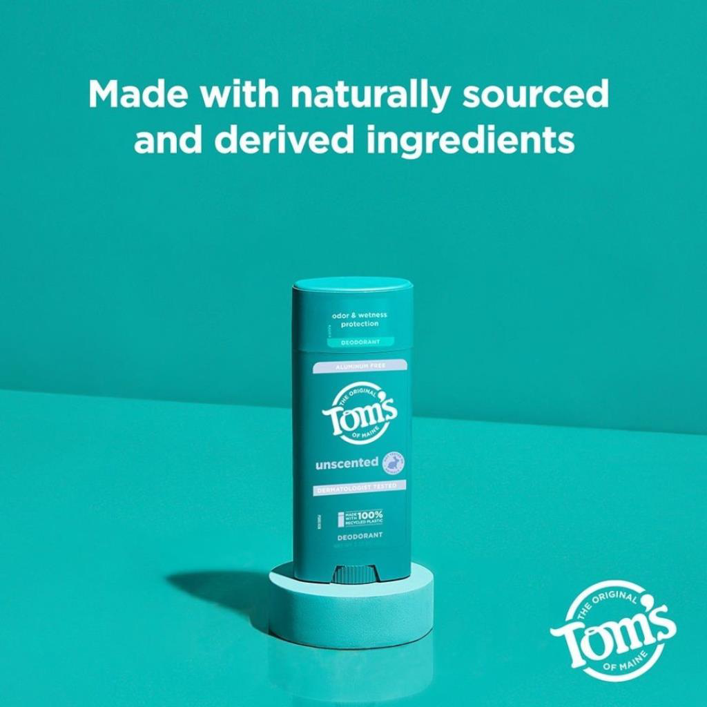 Tom's Of Maine  Unscented Kokusuz Deo Stick 92 Gr Aluminum Free