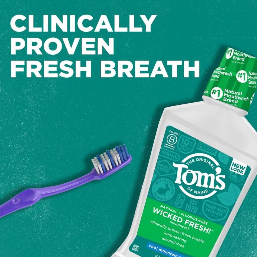 Tom's of Maine Wicked Fresh! A[iz Gargarasi Cool Mountain Mint 47 Tom's of Maine Wicked Fresh! A[iz Gargarasi Cool Mountain Mint 47