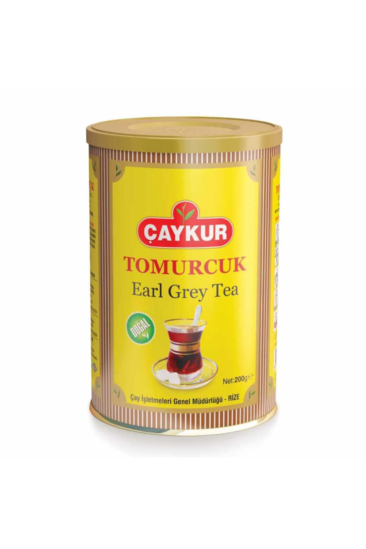 Tomurcuk Çay 200gr (Silinidir Kutulu) (Earl Grey) /